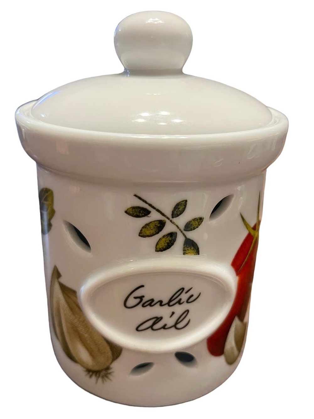 Ceramic Spice Jar with Lid LIKE NEW!